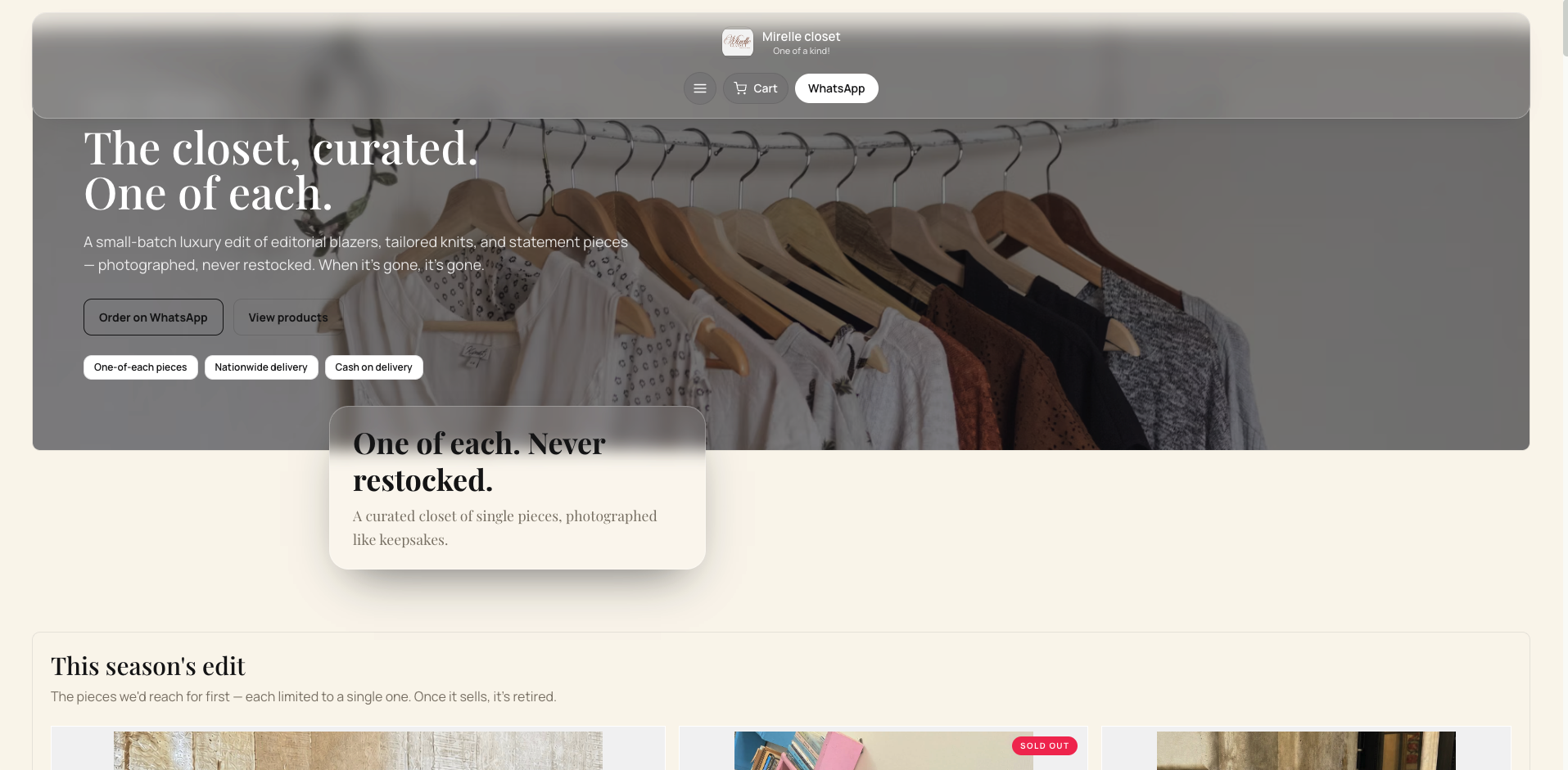 Mirelle theme preview