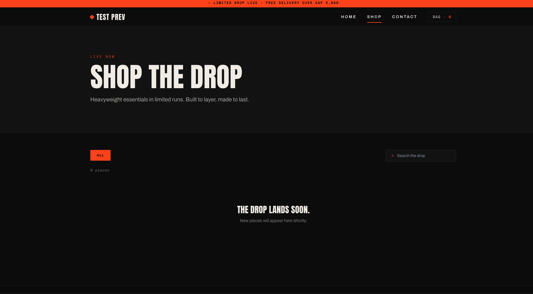 District Drop preview 1 theme preview
