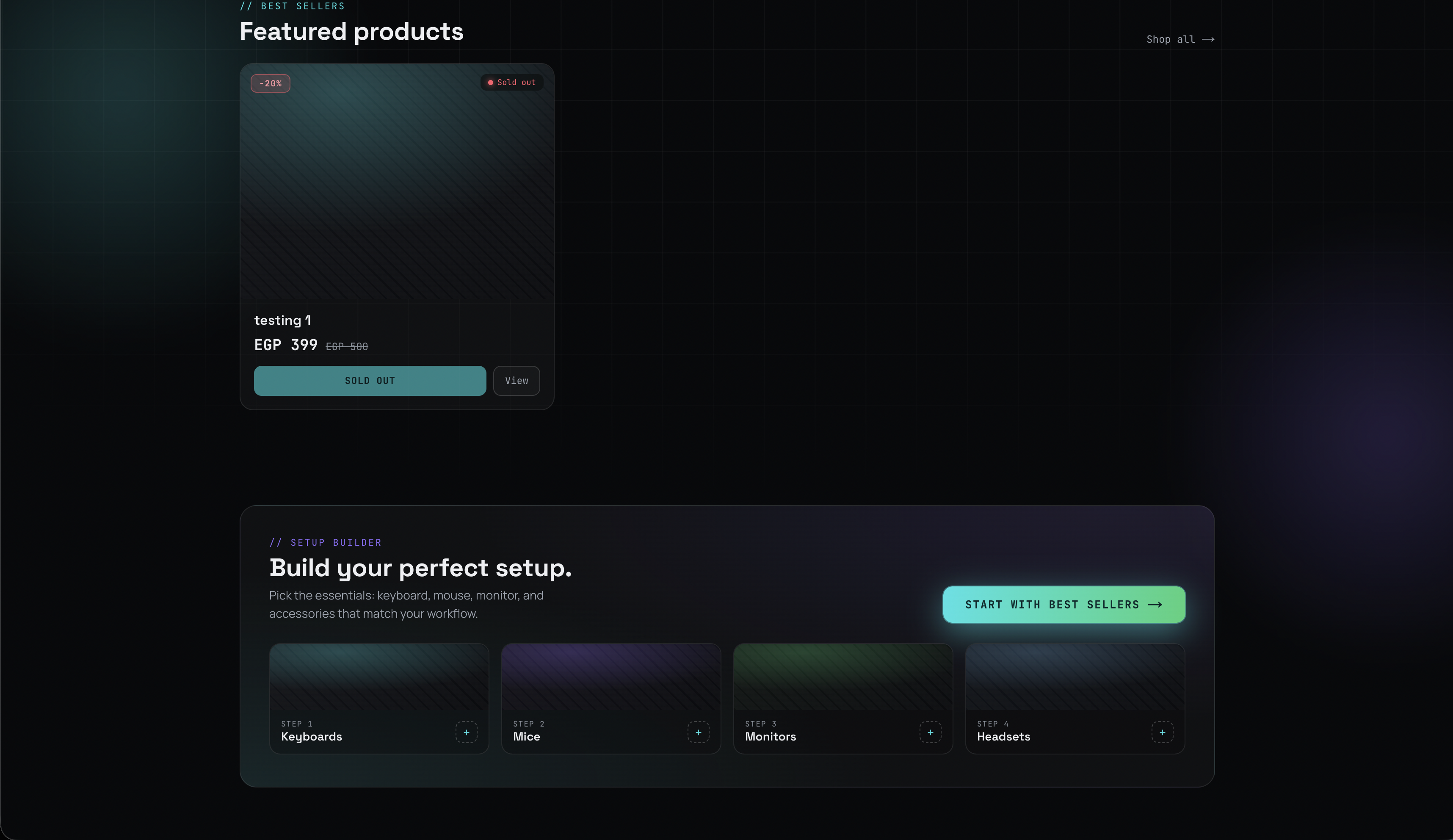 Tech Grid معاينة 1 theme preview