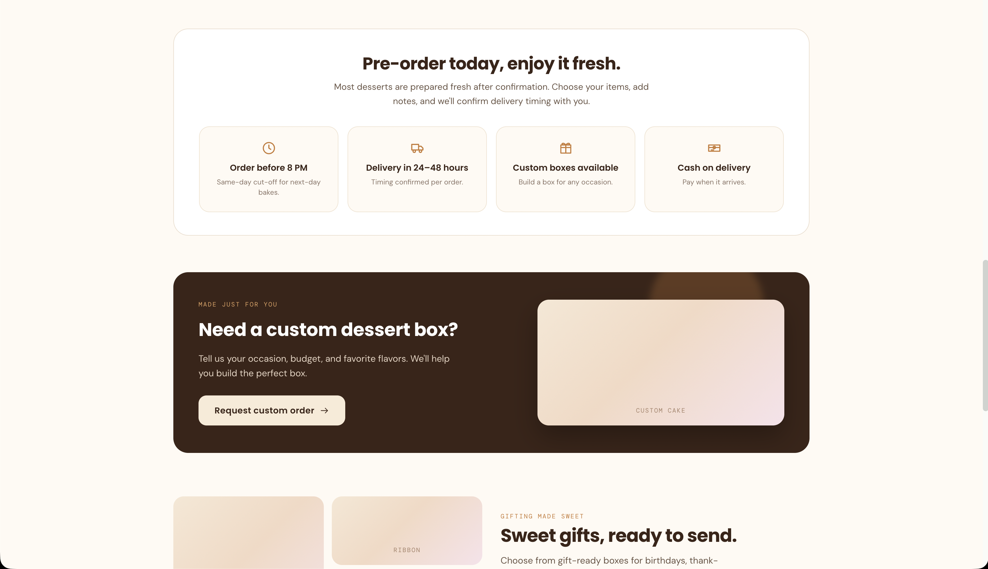 Sweet Crumbs معاينة 1 theme preview